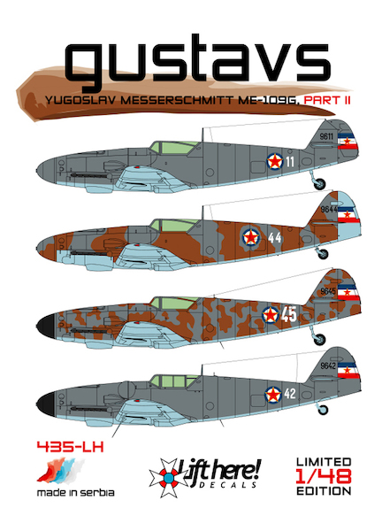 Gustavs, Yugoslav Messerschmitt Me109G  Part 2  435LH