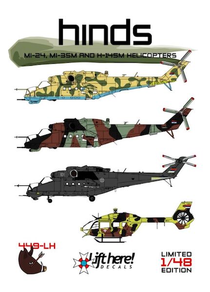 Hinds, Mil Mi24, Mi35M and H145 Helicopters  449LH