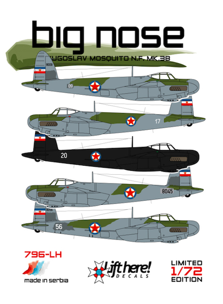 Big Nose, Yugoslav Mosquito NF MK38  796LH