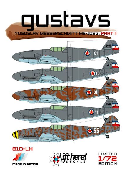 Gustav's, Yugoslav Messerschmitt Me109G Part 2  810LH