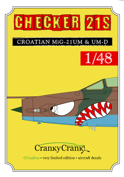 Checker 21's, Croatian MiG21UM and UM-D  CC04809