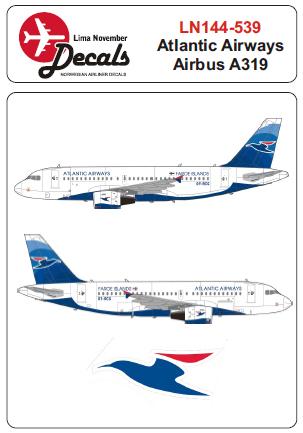 Airbus A319 (Atlantic Airways)  ln144-539