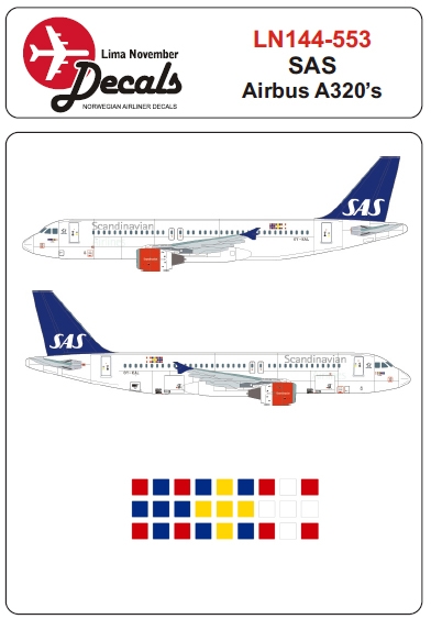 Airbus A320 (SAS)  LN144-553