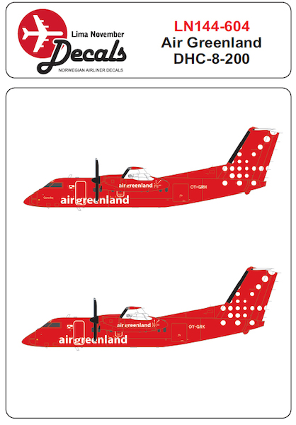 DHC8-200 (Air Greenland)  LN144-604