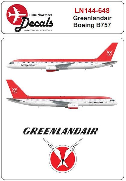 Boeing B757 (Greenlandair)  LN144-648