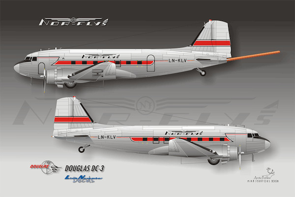 DC3 Dakota (Norfly AS)  ln144-LE01