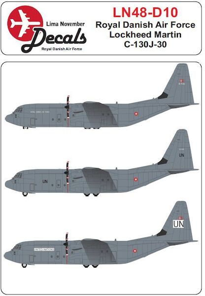Royal Danish AF Lockheed C130J-30 Hercules  LN48-D10