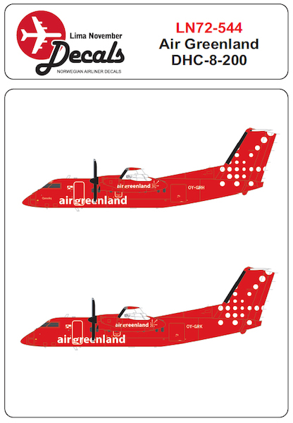DHC8-200  (Air Greenland)  LN72-544