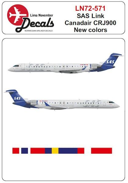 Canadair CRJ 900 (SAS new colours)  LN72-571