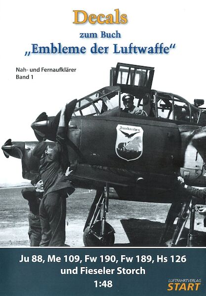 Special decals zum Buch "Embleme der Luftwaffe, Nah- und Fernauklrer band 1"  embleme