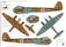 Messerschmitt BF109, BF110, Junkers Ju88 (See luftwaffe in focus 3)  LIF48002