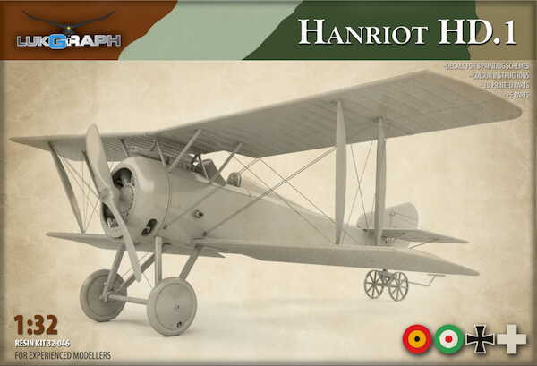 Hanriot HD1 (BELGIAN, Italian, Swiss and German markings)  32-048