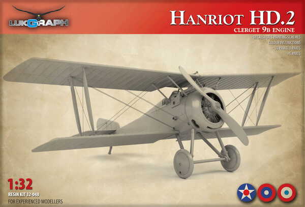 Hanriot HD2  (Italian and US markings)  32-050