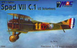 Spad VII C.1 US Volunteers & RFC  72049