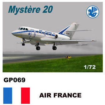 AMD Falcon/Mystere 20 (Air France)  GP.069