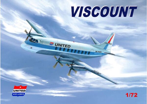 Vickers Viscount 700srs (United Airlines)  GP.101