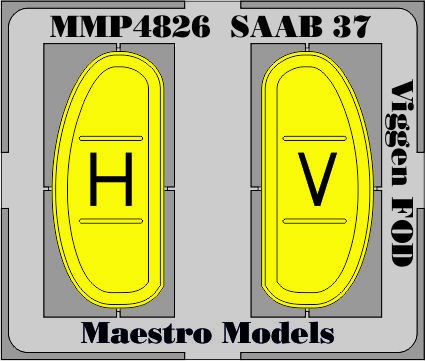SAAB 37 Viggen air intake FODs (Tarangus/Special Hobby)  MMP4826