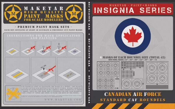 Canadian Air Force roundels (60)  MM32023