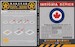 Canadian Air Force roundels (60) MM32023