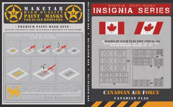 Canadian Air Force Flags (48)  MM32027