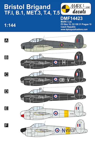 Bristol Brigand (TF.I, B.1, MET.3, T.4, T.5)  DMF7205