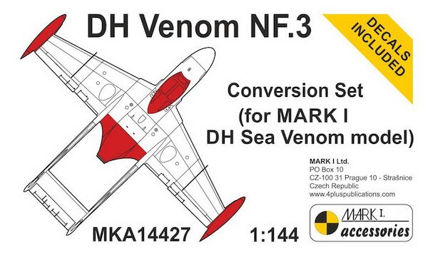 Venom NF.3 Conversion Set for MKM Sea Venom  MKA14427