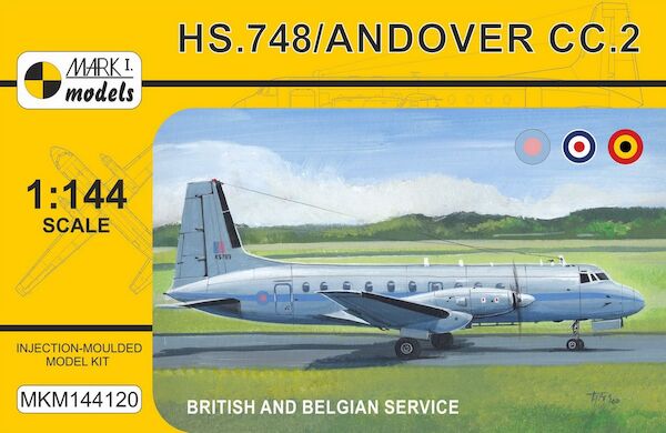 Hawker Siddely HS748/Andover CC2  'Military 'Europe' (RAF, RAE, Belgian AF)  MKM144120