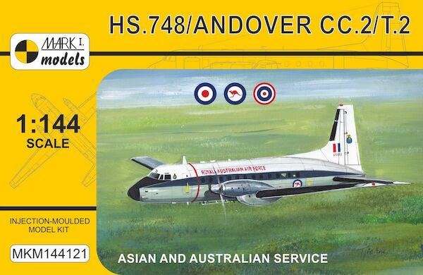 Hawker Siddely HS748/Andover CC2/T2 Military 'Asia & Australia' (RAF ME, RAAF, Royal Thai AF)  MKM144121
