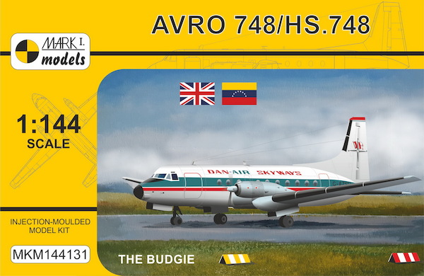 Avro 748/HS748 'The Budgie' (DanAir, Chieftain Airways, Aeropostal)  MKM144131