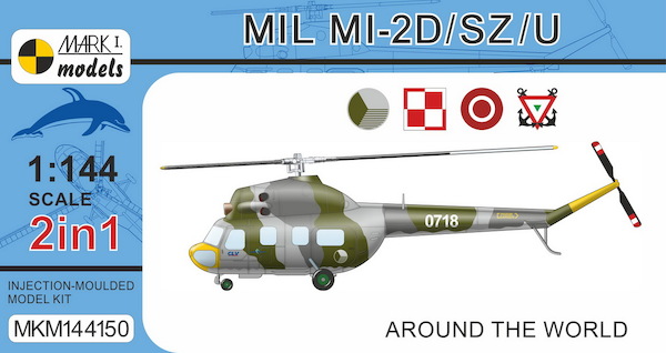 Mil Mi-2D/SZ/U Hoplite  ''Around the World' (2 kits included )  MKM144150