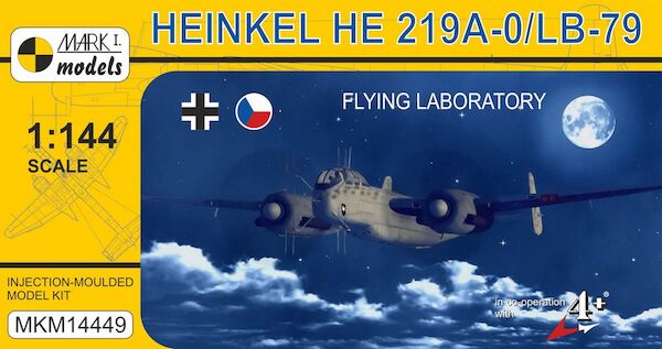 Heinkel He219A-0/LB-79 'Flying Laboratory' (Luftwaffe, Czechoslovak AF)  MKM14449