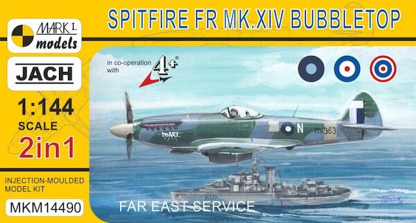 Spitfire XIV Bubbletop 'Far East Service' (2in1)  MKM14490