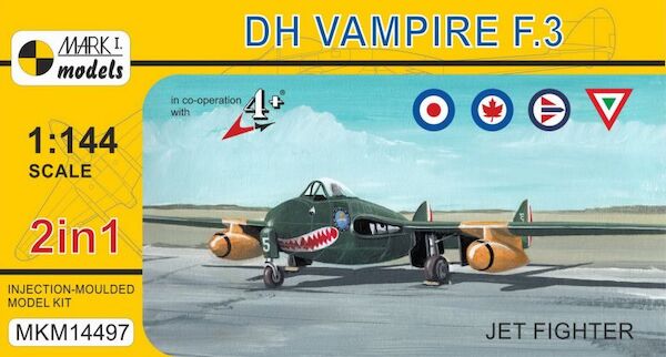 DH Vampire F.3 'Jet Fighter' (2in1)  MKM14497
