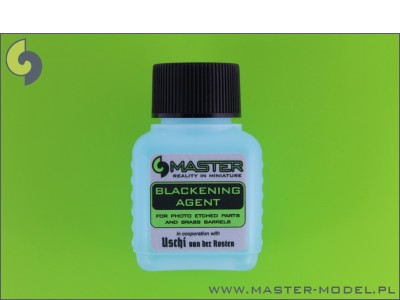 Master Blackening Agent for photo etched parts and brass barrels  MM-001