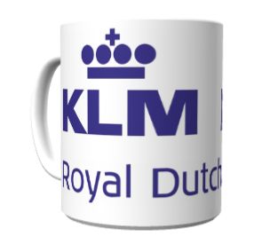KLM-Royal Dutch Airlines mug dark blue  MOK-KLMDARK