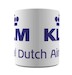 KLM-Royal Dutch Airlines mug dark blue  MOK-KLMDARK