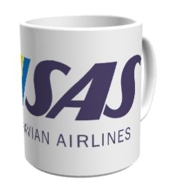 SAS Scandinavian Airlines mug  MOK-SAS