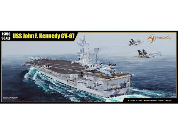 US Aircraft Carrier USS John F. Kennedy CV67  65306