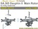 SA365 Dauphin II Main rotor (Kitty Hawk) MDR48151