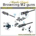 Browning M2 machine guns (2x)  MDR4888