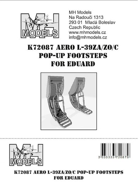Aero L39ZA/ZO/C Pop up Footsteps (Eduard)  K72087