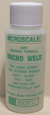 Micro Weld, Liquid Cement for Styrene  MI-6