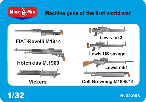 Machine Guns of the first World War  MM-32003