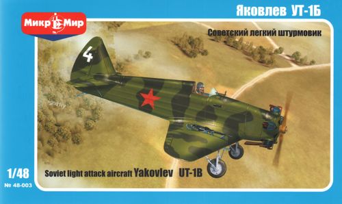 Yakovlev UT1b Soviet Light Attack aircraft  MM48-003