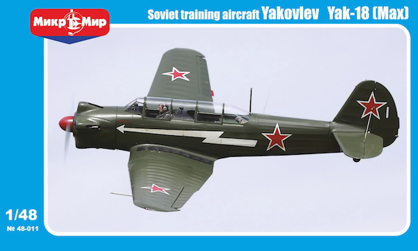 Yakovlev Yak 18 "Max" Soviet training aircraft  MM48-011