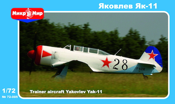 Yakovlev Yak11 Trainer Aircraft  MM72-003