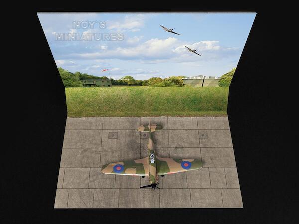 Battle of Britain Airfield Set V.2 (Grass Wall) with Bonus 3D Component  320172