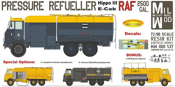 Hippo E-cab 2500gal pressure refueller (RAF)  MM000-537