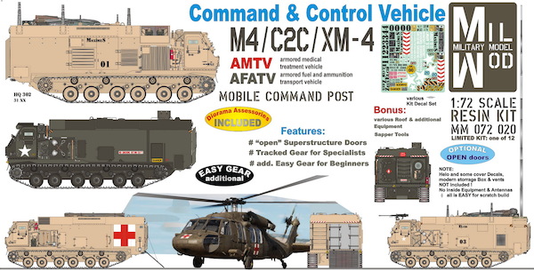 Mobile Command Vehicle M4 (2C2)  MM072-020
