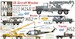 M242 Aircraft Wrecker or M62 Wrecker late or M52 	Tractor - parts for 3 types in one kit MM072-142